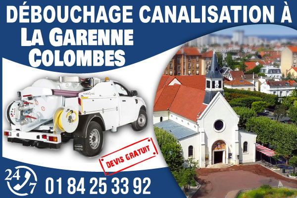 debouchage-canilisation-La-Garenne-Colombes