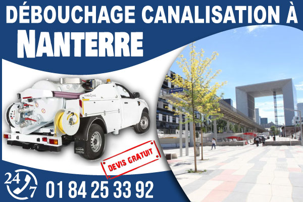 debouchage-canilisation-Nanterre